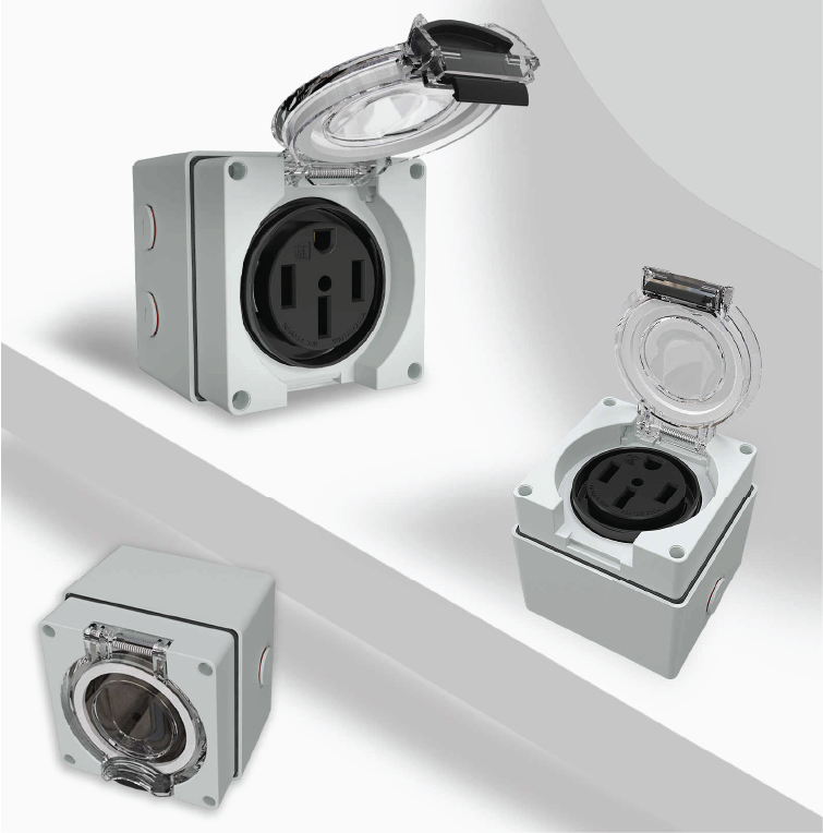 EV CHARGING RECEPTACLE