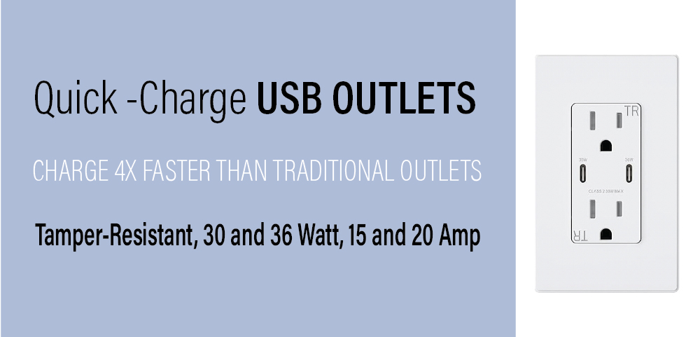 QUICK CHARGE USB OUTLET