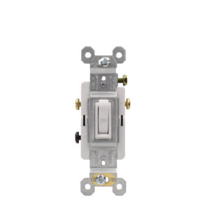 15 AMP Residential 3-Way Toggle Switch | Push-Wire, Side-Wire