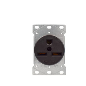 30 AMP Flush Mount Power Outlet | 2-Pole, 3-Wire | 250 Volt | NEMA 6-30R