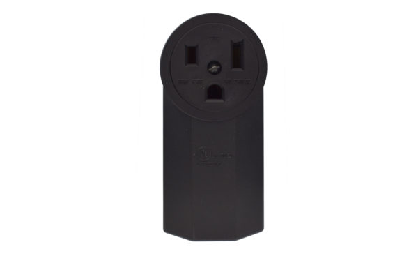 50 AMP Surface Mount Power Outlet | 2-Pole, 3-Wire | 250 Volt | NEMA 6-50R