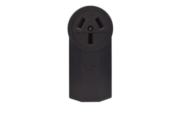 50 AMP Surface Mount Power Outlet | 3-Pole, 3-Wire | 125/250 Volt | NEMA 10-50R