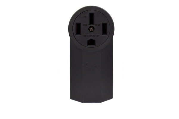 50 AMP Surface Mount Power Outlet | 3-Pole, 4-Wire | 125/250 Volt | NEMA 14-50R