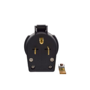 30/50 AMP 3-Prong Power Outlet Angle Plug | 2-Pole, 3-Wire | 250 Volt | NEMA 6-30P/6-50P
