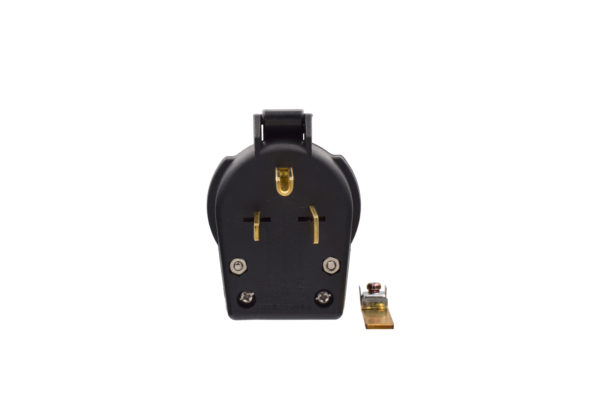 30/50 AMP 3-Prong Power Outlet Angle Plug | 2-Pole, 3-Wire | 250 Volt | NEMA 6-30P/6-50P
