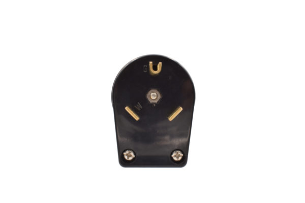 30 AMP Travel Trailer Plug | 2-Pole, 3-Wire | 125 Volt | NEMA TT-30P