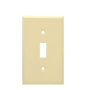 1-Gang Toggle Switch Wrinkle Metal Wall Plate