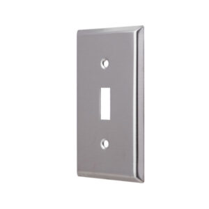 1-Gang Toggle Switch Stainless Steel Wall Plate