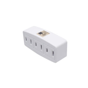 15 AMP 2-Wire Single-to-Triple Outlet Adapter | NEMA 1-15P & 1-15R