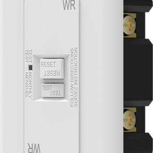 Blank Face Weather Resistant GFCI with LED Light | Side-Wire & Back-Wire