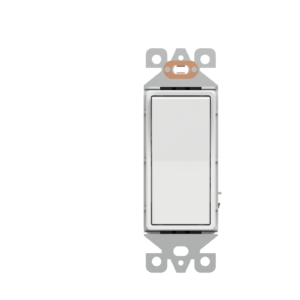 20 AMP Commercial Grade Single-Pole Decorative Wall Switch | Back-Wire, Side-Wire