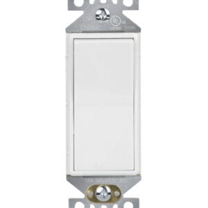 15 AMP Residential 3-Way Decorative Wall Switch | Push-Wire, Side-Wire