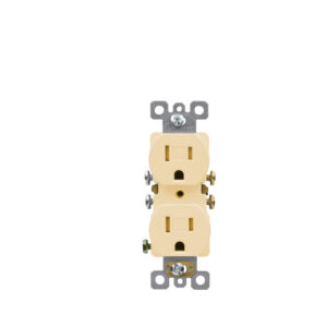 15 AMP Residential Grade Tamper Resistant Duplex Receptacle | Side-Wire & Push-Wire