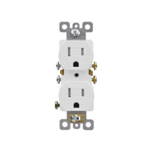 15 AMP Residential Grade Tamper Resistant Duplex Receptacle | Side-Wire & Push-Wire | 10-pack of 030121
