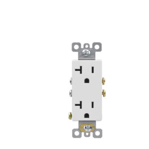 20 AMP Residential Grade Decorative Receptacle | Side-Wire | 10-pack of 030291