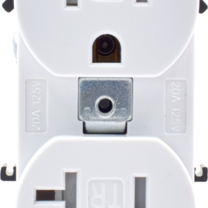 20 AMP Commercial Grade Tamper Resistant Duplex Receptacle | Side-Wire & Back-Wire | 10-pack of 030451