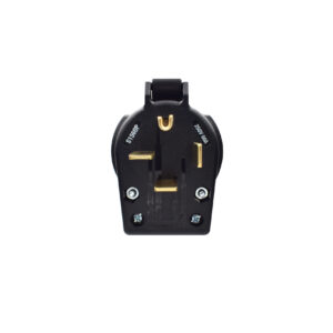 30 AMP Industrial Grade Power Outlet Angle Plug | 4-Pole, 4-Wire | 120/208 Volt | NEMA 18-30P