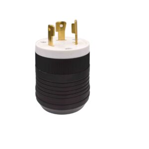 30 AMP Locking Plug | 2-Pole, 3-Wire | 250 Volt | NEMA L6-30P