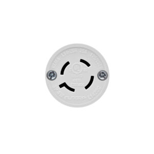 20 AMP Locking Connector | 3-Pole, 4-Wire | 125/250 Volt | NEMA L14-20C