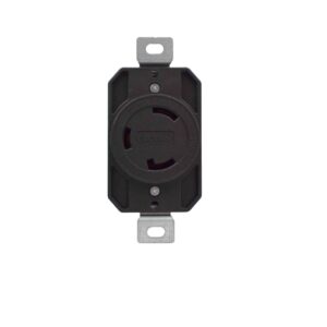 30 AMP Locking Receptacle | 2-Pole, 3-Wire | 125 Volt | NEMA L5-30R