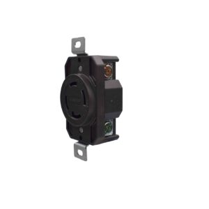 30 AMP Locking Receptacle | 3-Pole, 3-Wire | 125/250 Volt | NEMA L14-30R