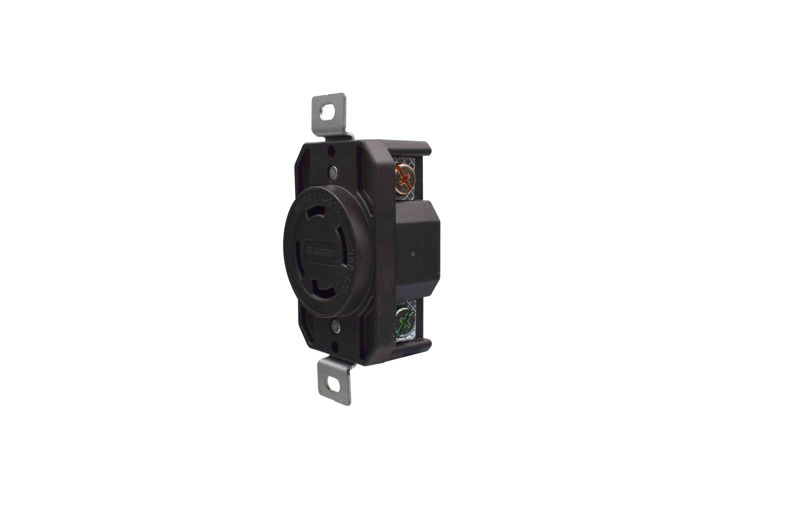30 AMP Locking Receptacle | 3-Pole, 3-Wire | 125/250 Volt | NEMA L14-30R
