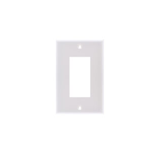 1-Gang Mid-Size Decorative Thermoplastic Wall Plate