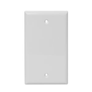 1-Gang Blank Thermoplastic Wall Plate