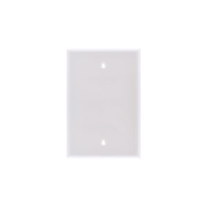 1-Gang Large Size Blank Thermoplastic Wall Plate