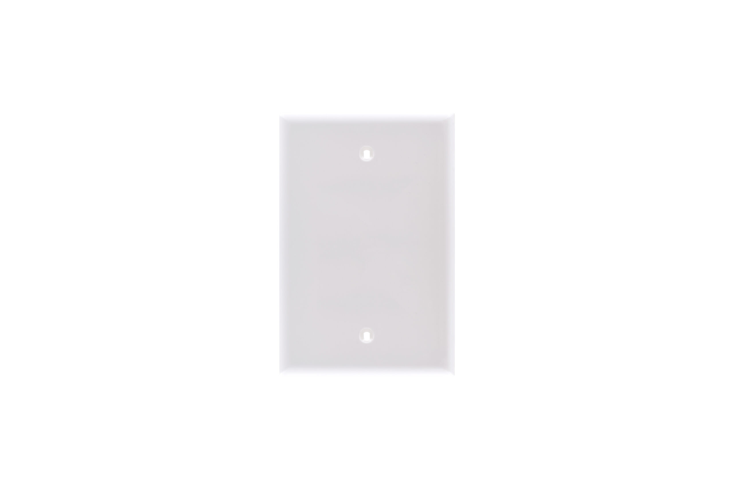 1-Gang Large Size Blank Thermoplastic Wall Plate