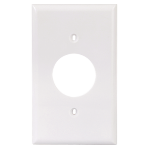 1-Gang Single Receptacle Thermoset Wall Plate
