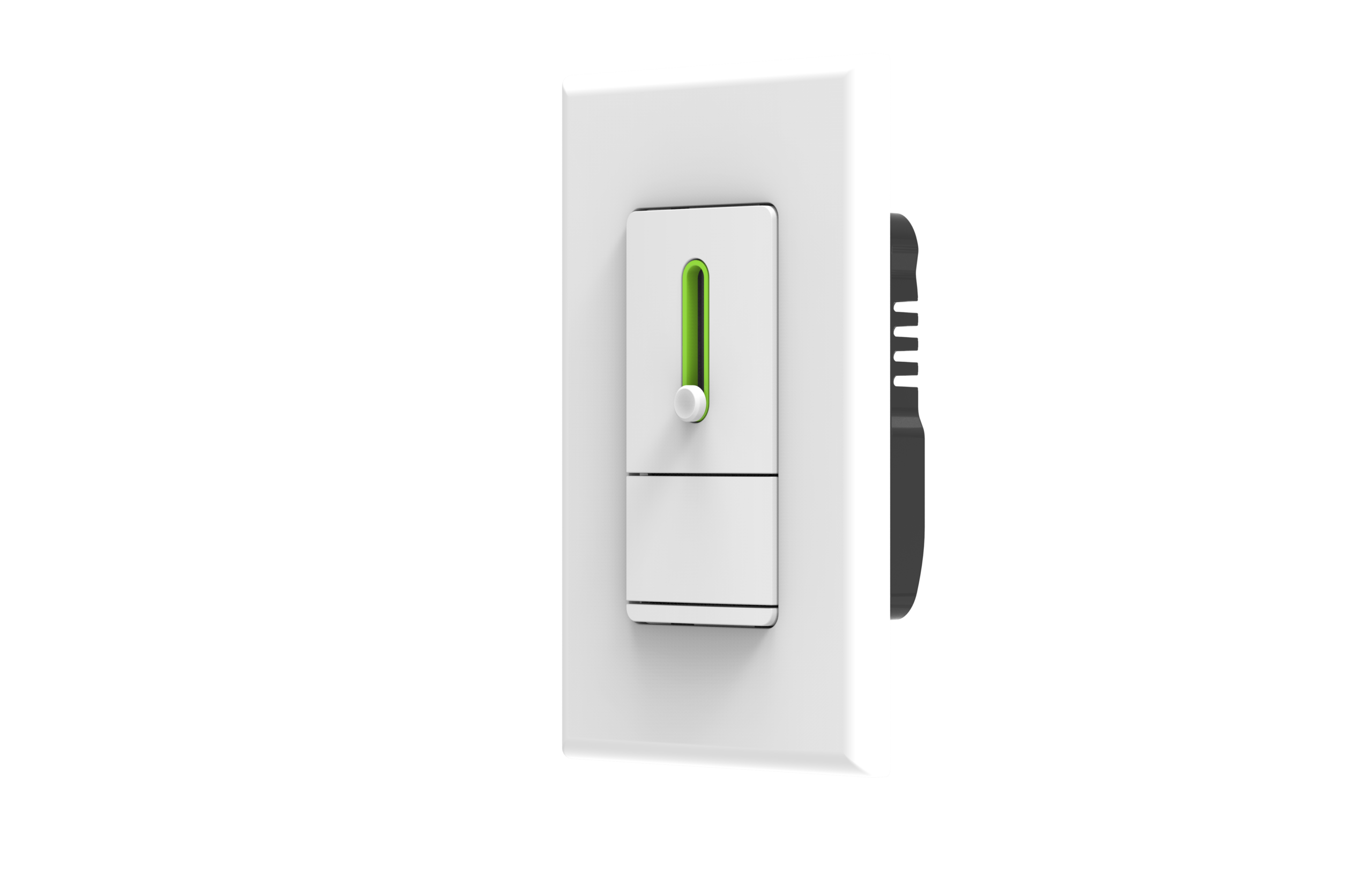 Single Pole/3-Way Combination Slide Dimmer | Screwless Wall Plate Sold Separately | Load Capacity: Incandescent Light Bulb, 600W, CFL 150W, LED 150W/120V