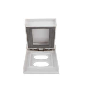 1-Gang Thermoplastic Weatherproof Vertical Cover for Duplex Receptacle