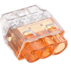 3 Port Push-in Wire Connector in 100 box